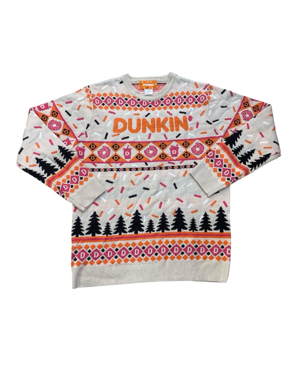 Dunkin’ Crewneck Sweater women’s size XL